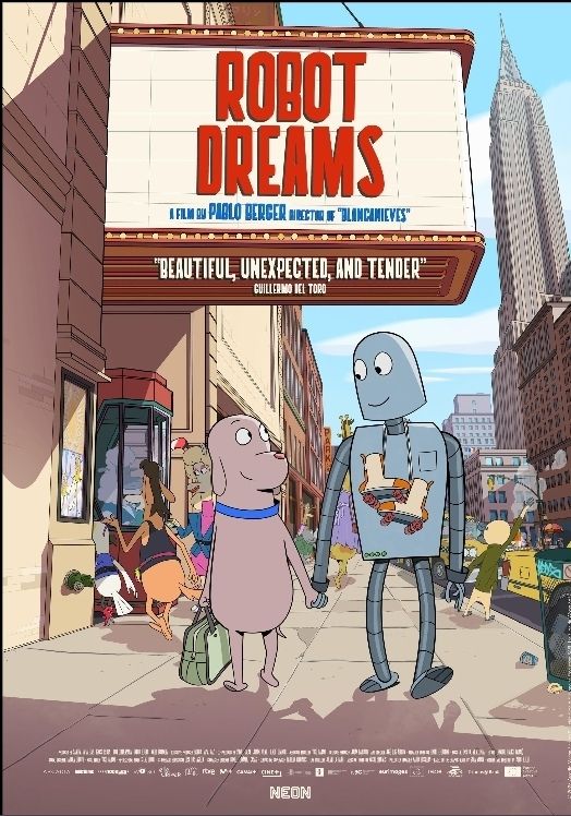 Robot Dreams poster. Newest of my list but so great