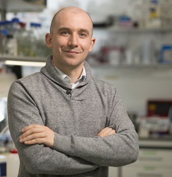 Emmanuel Derivery. Image Credit MRC Laboratory of Molecular Biology.