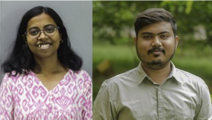 Aranya Pal (left) and Prabin Bawali (right)
