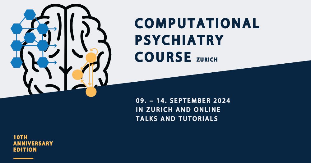 Computational Psychiatry Course 2024