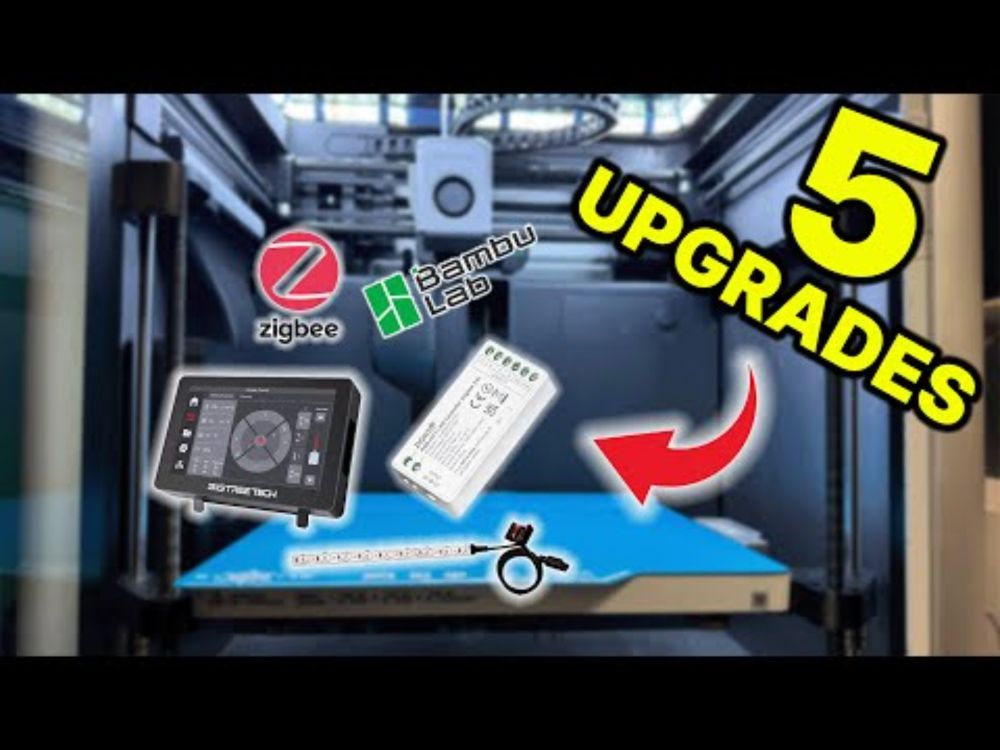 5 Must-Have Upgrades for Your Bambu Lab 3D Printers!