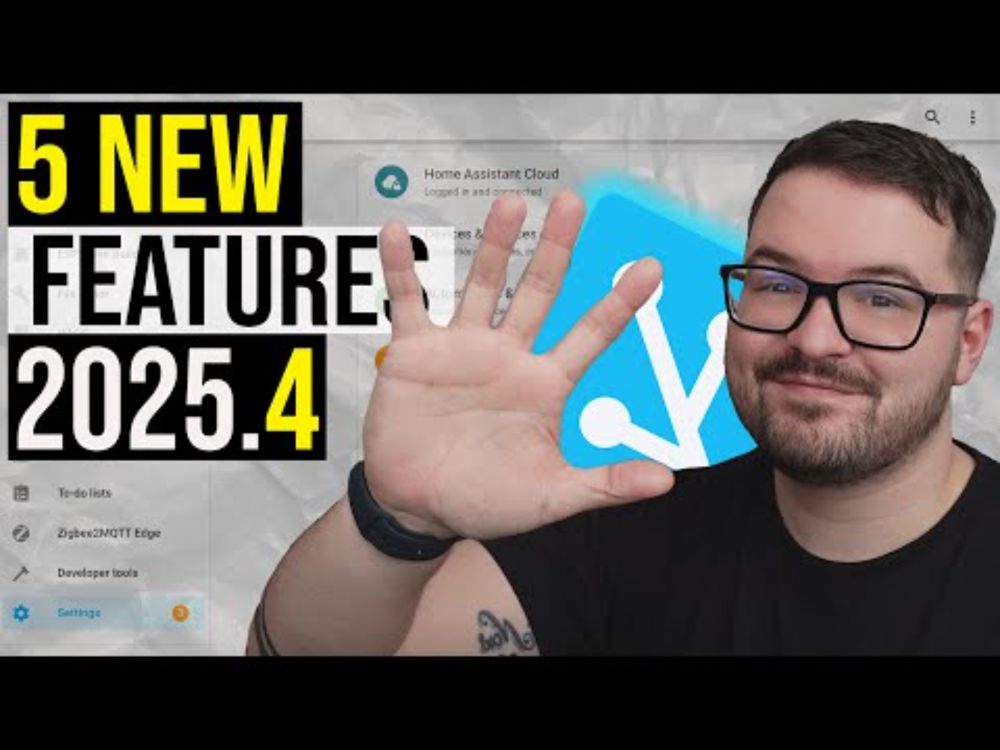 5 New Features in 2025.4 (Home Assistant)