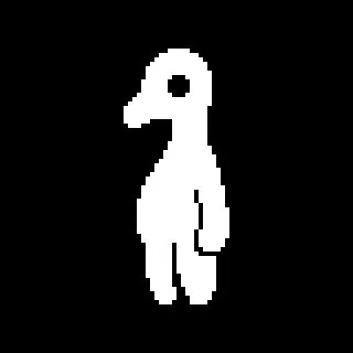 A picture of Everyman, a minor character from Undertale/Deltarune