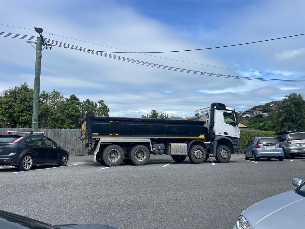 4 carparks being used up in Lytlleton