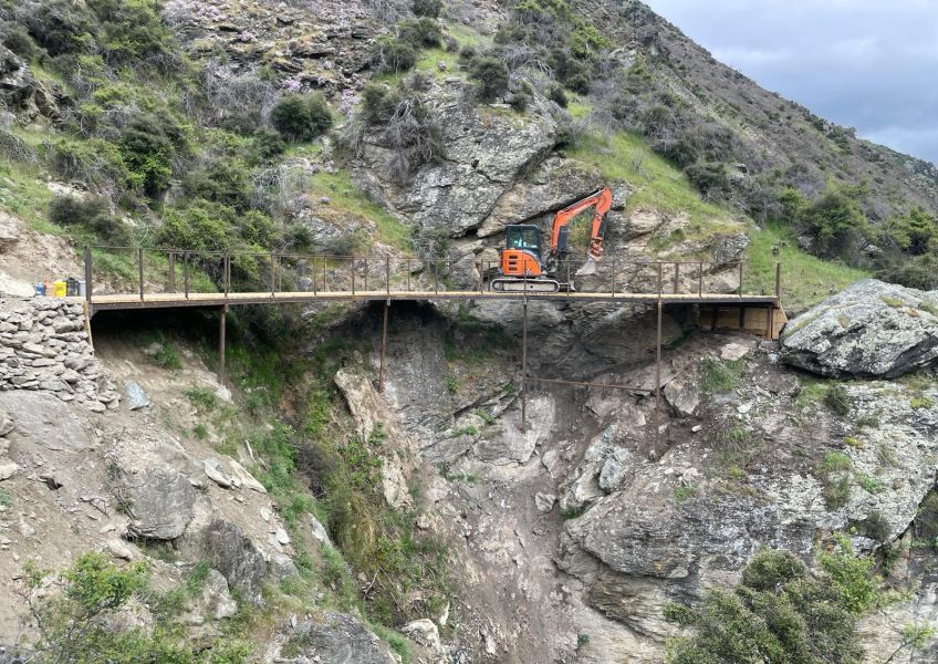 New bridge being built for Kawerau Gorge Cycle trail. shows orange digger on a bridge in very steep terrain.

Cycle tourism is one of the strongest drivers of New Zealand's regional economy. Trails around the country currently generate $1.2 billion annually and are projected to reach $2 billion within a few years. Internationally, the global cycle tourism market is forecast to achieve US$234 billion by 2030, highlighting the immense potential for regions with high quality multi-day trail systems.

The Lake Dunstan Trail offers a compelling benchmark. Initially forecast for 7,000 riders per year, it attracted more than 80,000 in its first year. Early modelling suggests the Kawarau Gorge Trail could exceed these numbers due to its dramatic landscapes, backcountry appeal and proximity to Queenstown.

Source:

https://crux.org.nz/crux-news/februarymarch-2026-opening-date-for-new-kawarau-gorge-cycle-trail/
