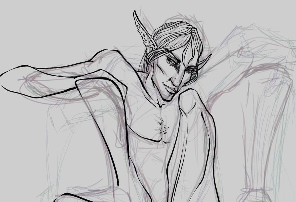 A longweird named Caele, owned by Shivikai