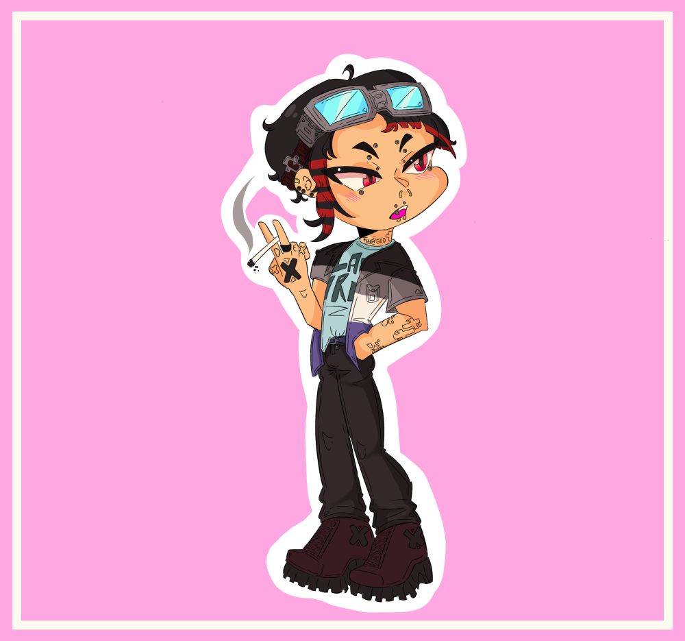 My beloved oc Basti = Ace