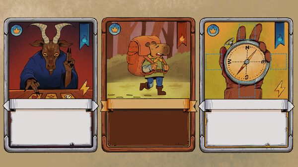 Cartas de objetos y personajes del videojuego Iron Crown