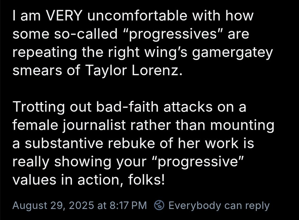I am VERY uncomfortable with how some so-called 