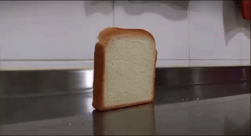 Falling Bread GIF