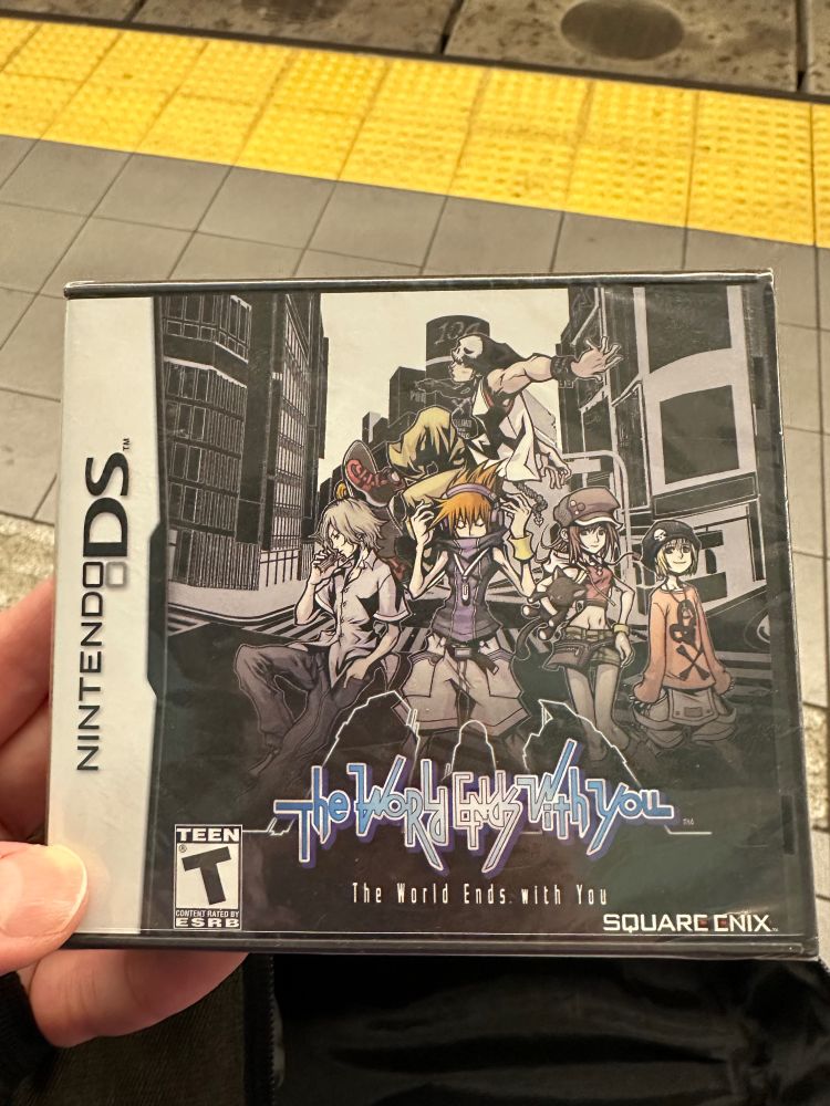 DS copy of The World Ends With You