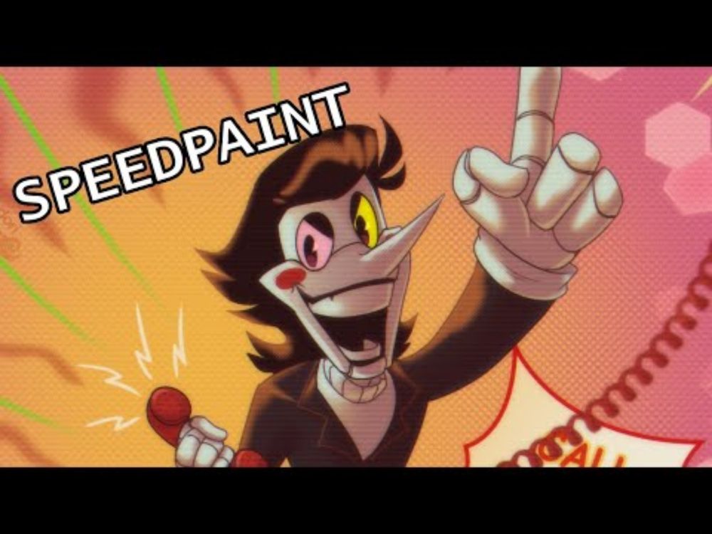 SPAMTON Speedpaint