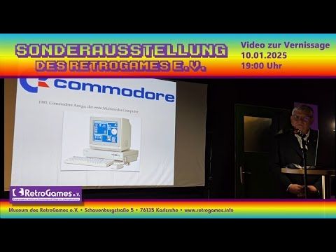Vernissage Sonderausstellung 2025 “40 Jahre Amiga … makes it possible!”