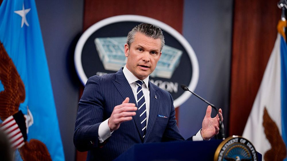 Secretary of Defense Pete Hegseth reposted the video profiling Christian Nationalist Pastor Doug Wilson, who opposes same-sex marriage.