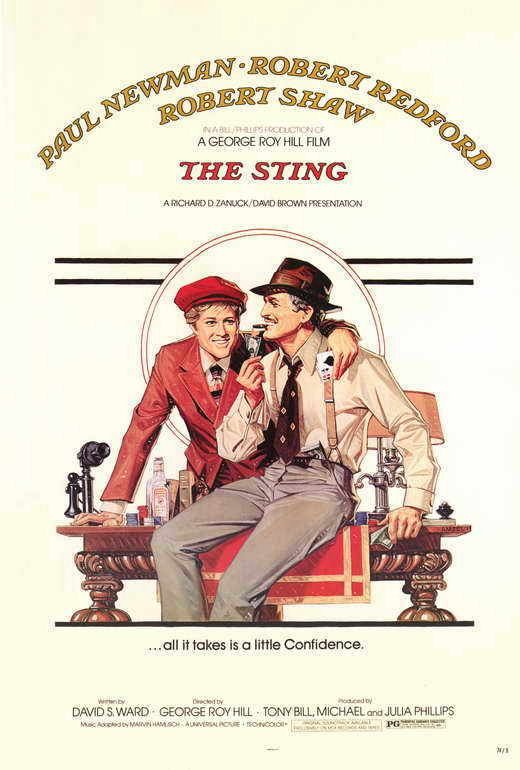 The Sting movie poster.