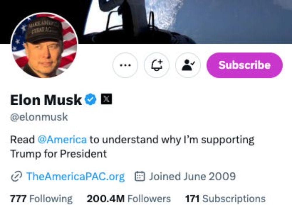 Elon Musk takes @America handle from X user to promote Donald Trump