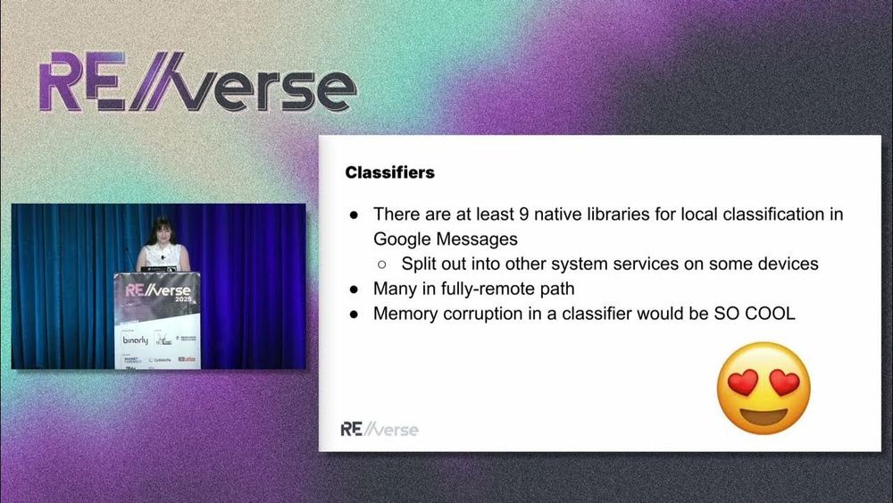 RE//verse 2025: How to Find Fully-Remote Bugs with Reverse Engineering (Natalie Silvanovich)