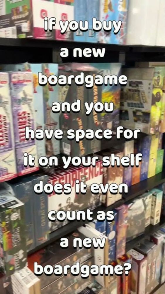 If you buy a new boardgame... #shorts