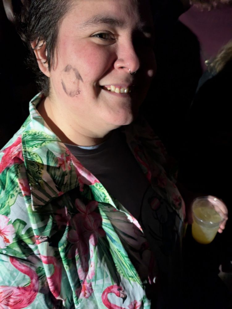 Black lipstick on boyfriend 