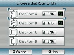 A screenshot from PictoChat on the Nintendo DS.