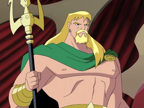 Aquaman from the Justice League cartoon