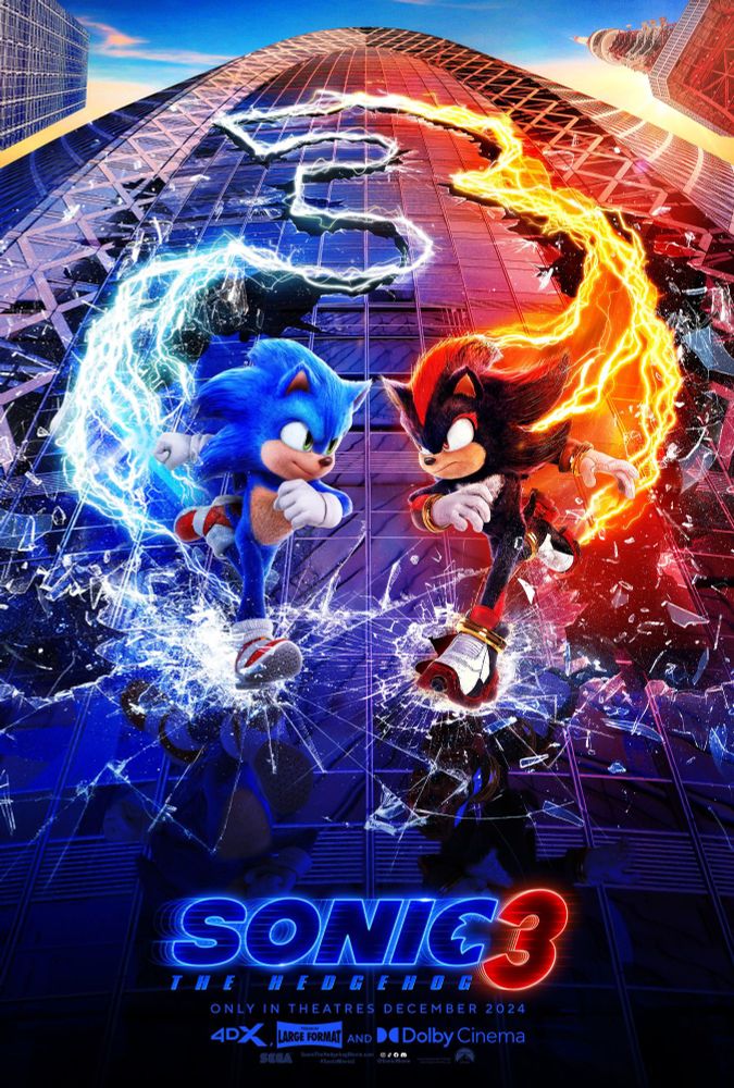 Cover art for Sonic the Hedgehog 3 (Movie)