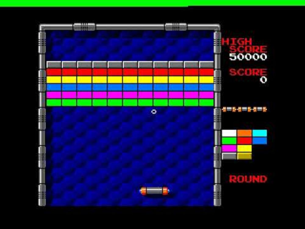 Arkanoid project (MSX2): blocks added