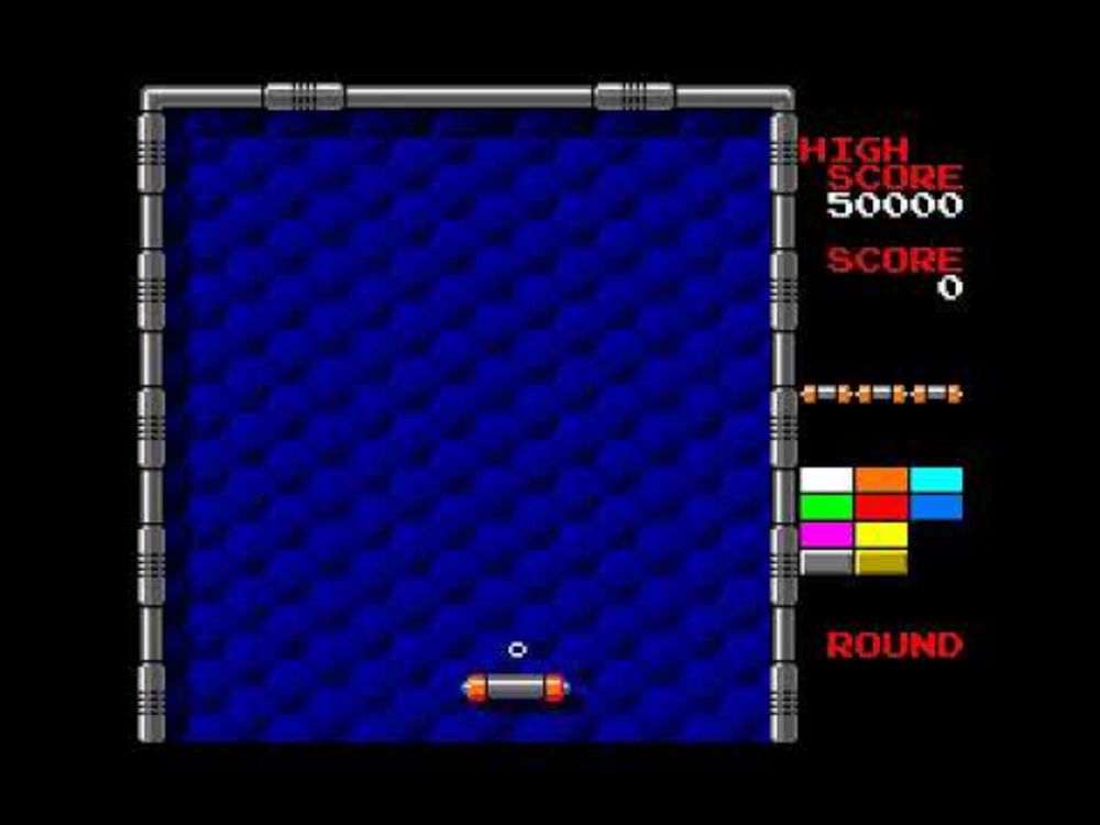Arkanoid project (MSX2): simple ball animation