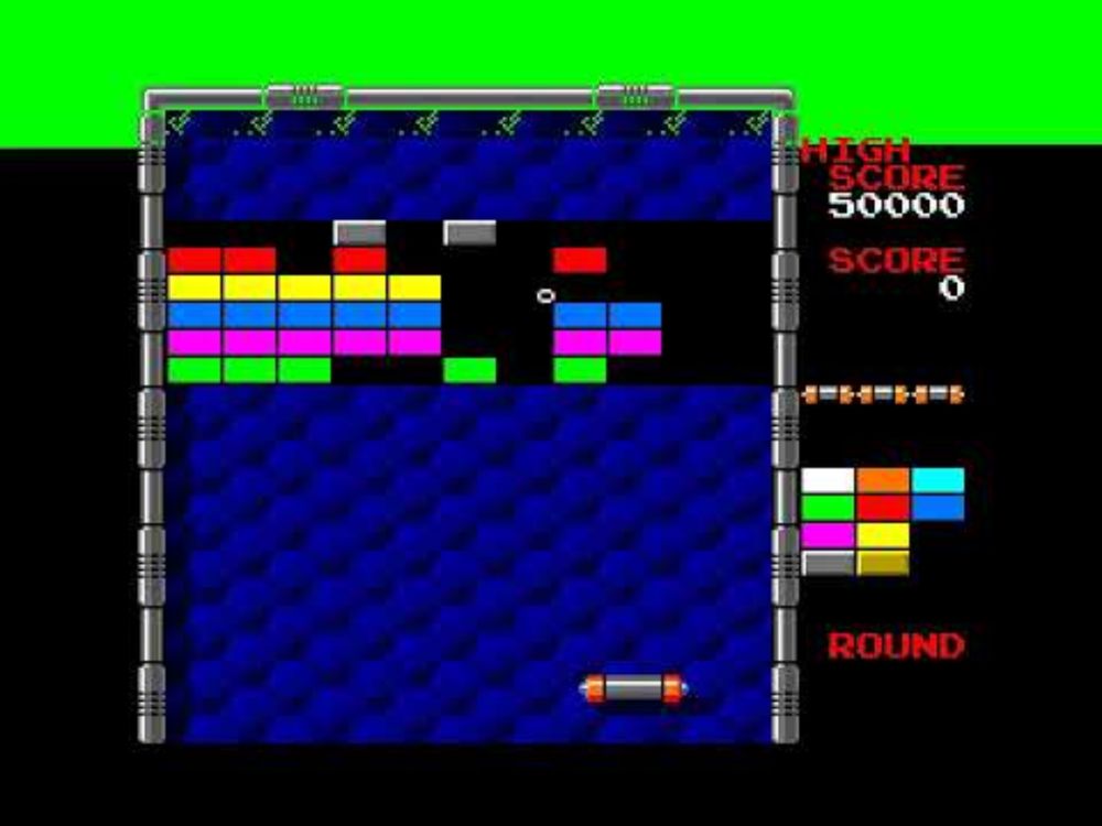 Arkanoid project (MSX2): hit the bricks!