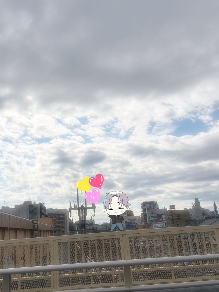 フウセンできた( ｰ̀дｰ́)و
程よく暖かい一日
お疲れ様でした♪