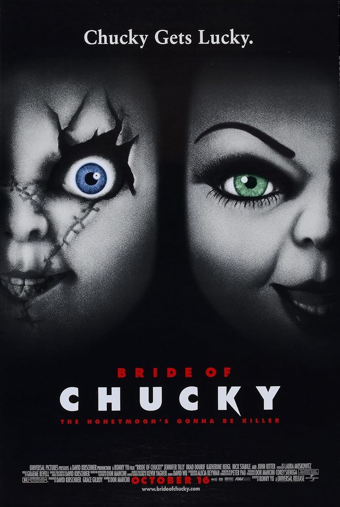 Movie poster for Bride of Chucky