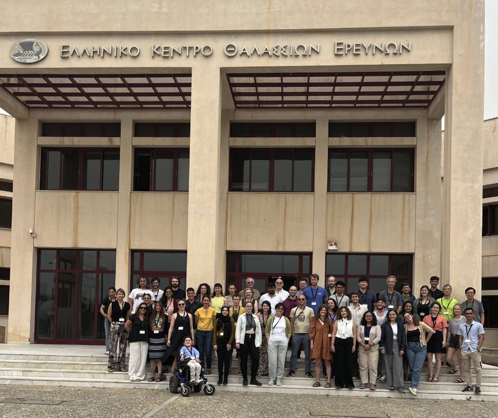 Instructors and participants at the 2025 Computational Molecular Evolution course in Crete (group picture).