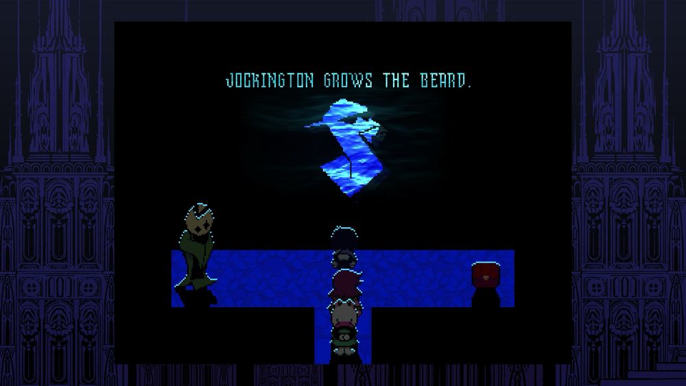 part of the Deltarune prophecy: Jockington Grows The Beard. 