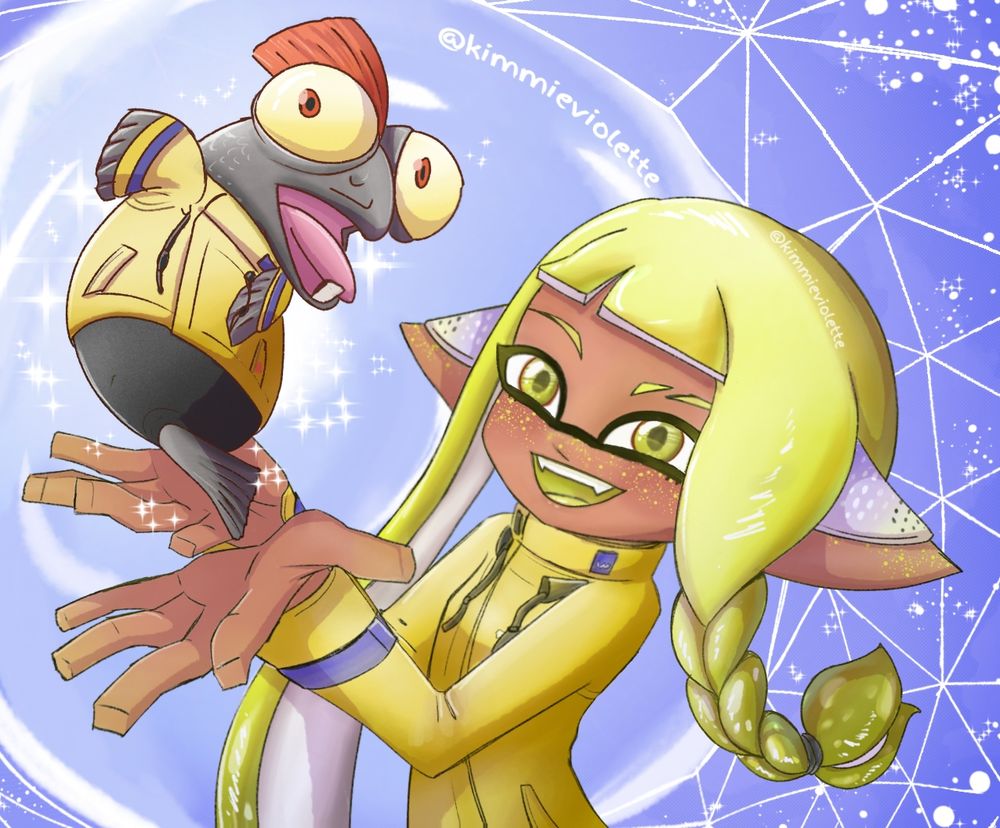 Veronika showing off Lil Buddy's matching agent outfit :) 