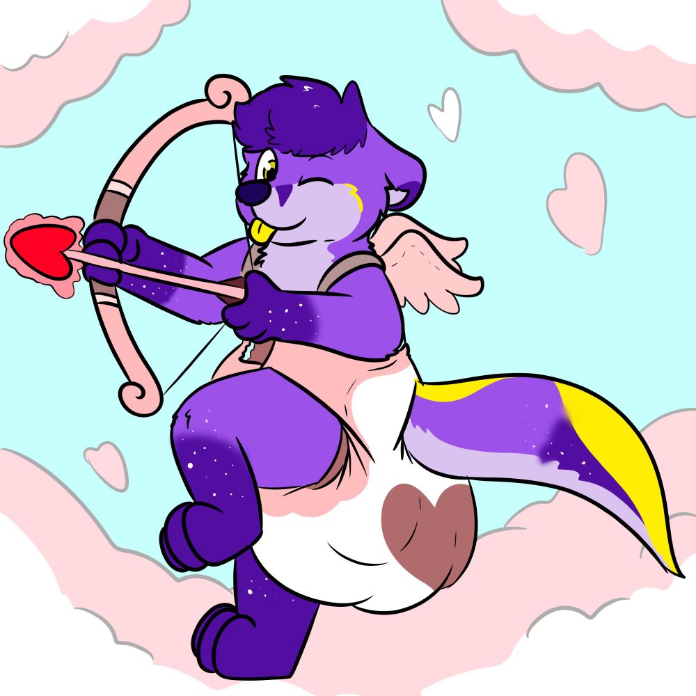 A less brown version of the cupid otter.