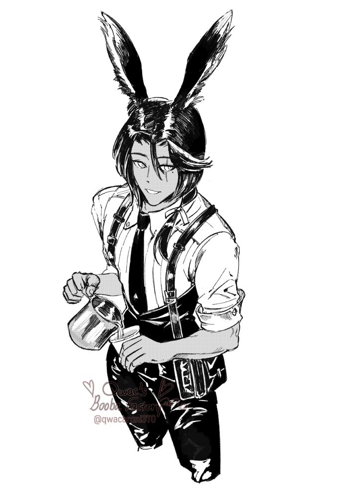 kiko voras half-body art done by @qwacaroni370