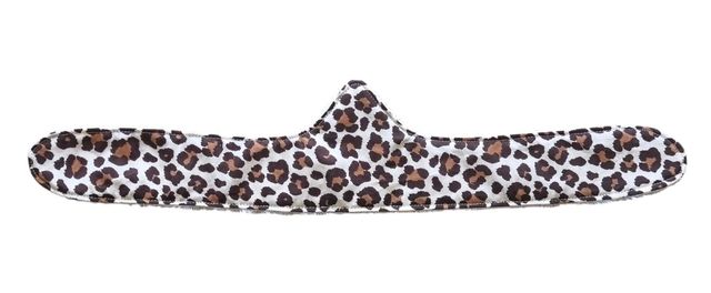 Bande anti-transpiration sous les seins/le tablier imprimé léopard 