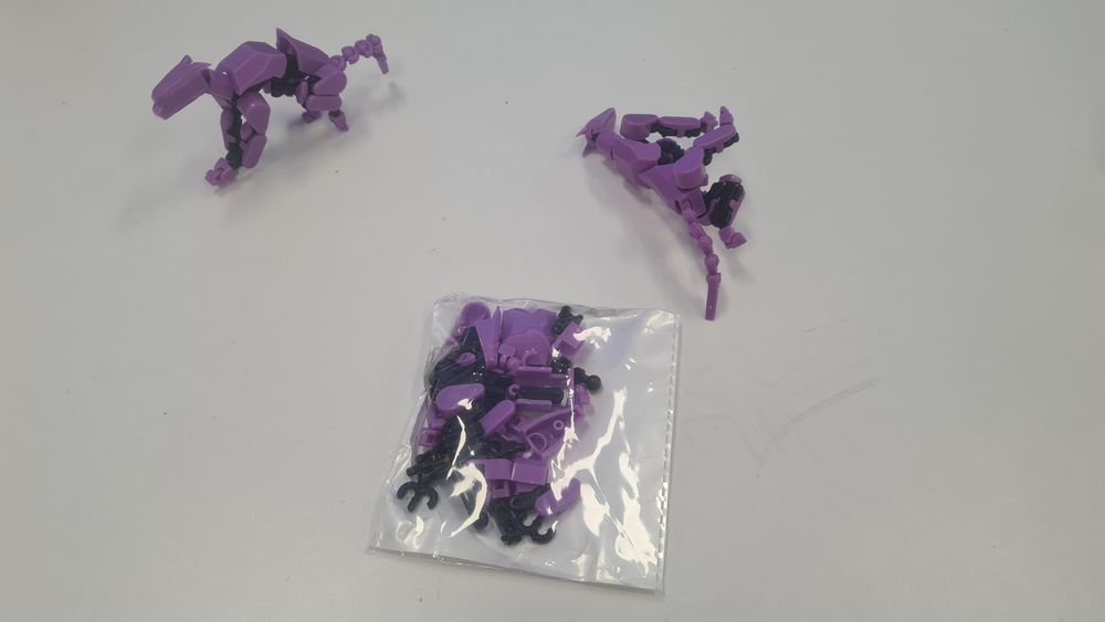Several model dog kits