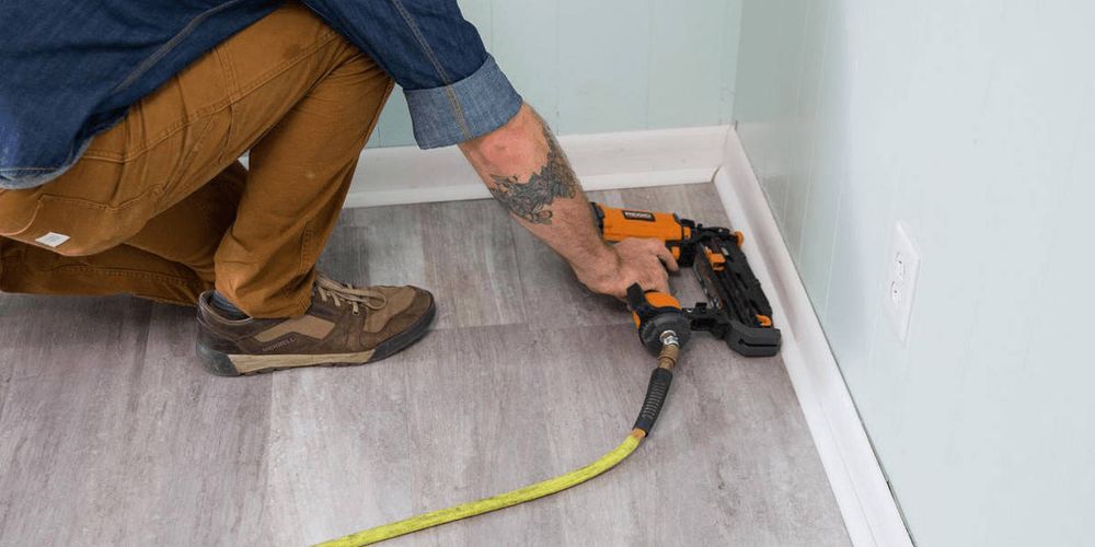 How To Fill Gap Between Baseboard And Tile Floor