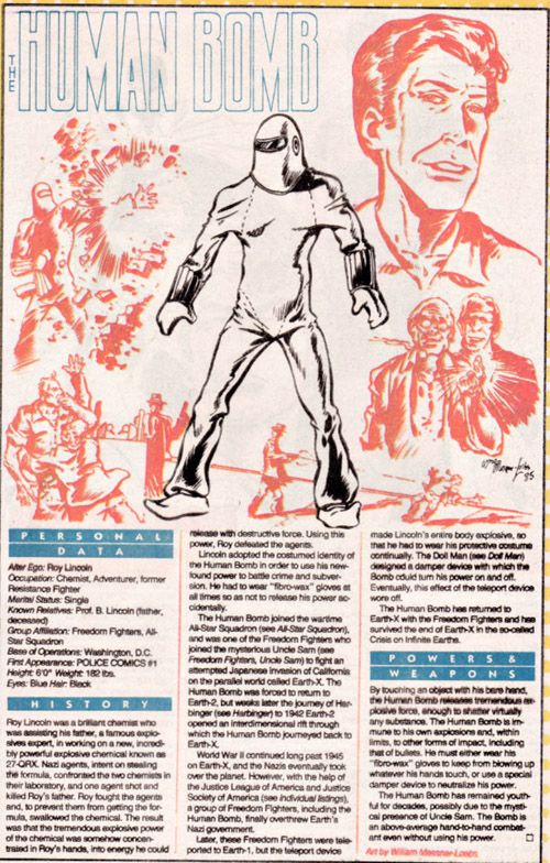 His Who's Who page, art by Bill Messner-Loebs