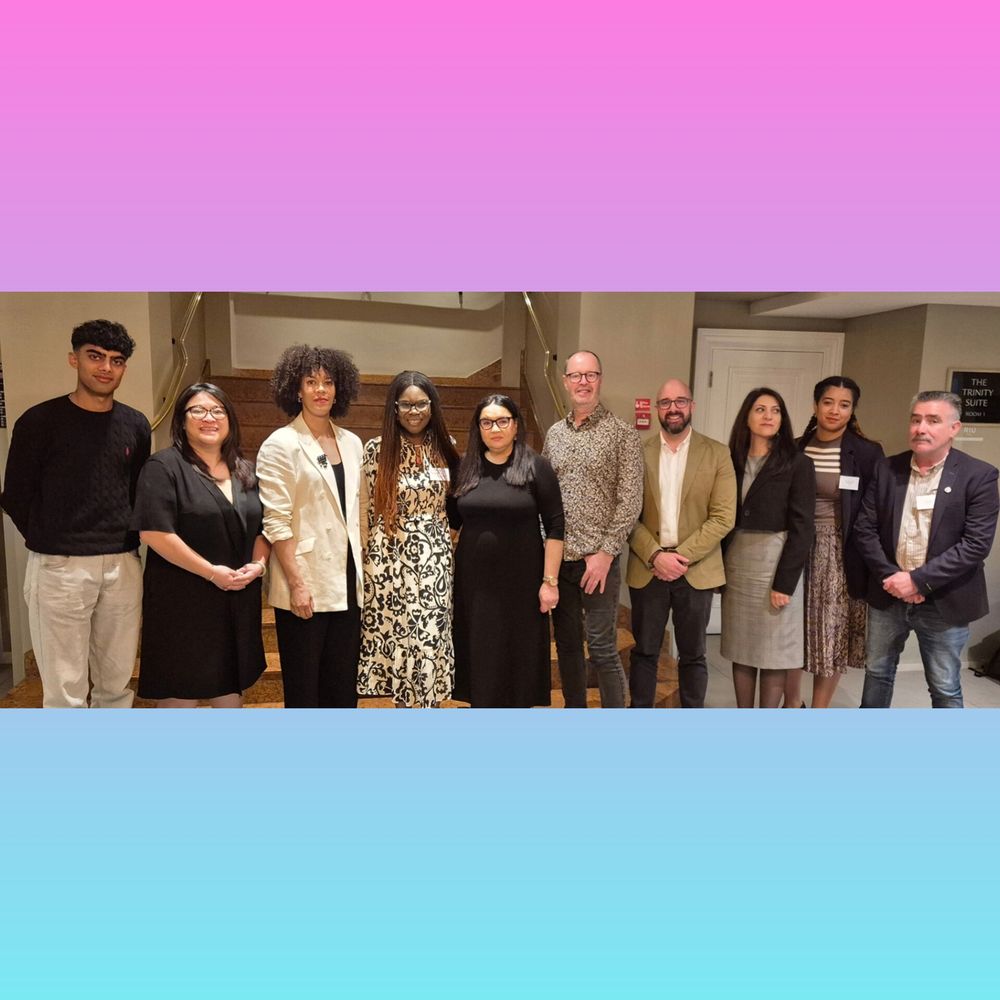 Members of the National Advisory Against Racism with EU Anti Racism Lead Michaela Moua.