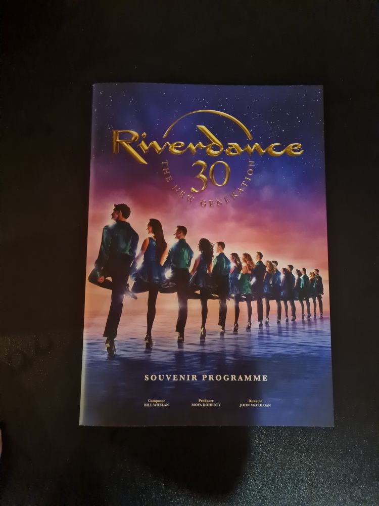 The official programme of Riverdance 30.