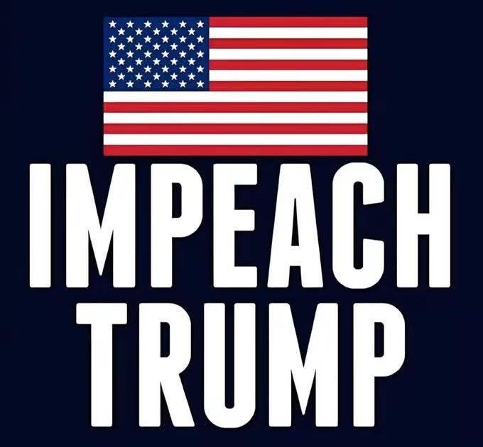 Impeach Trump sign