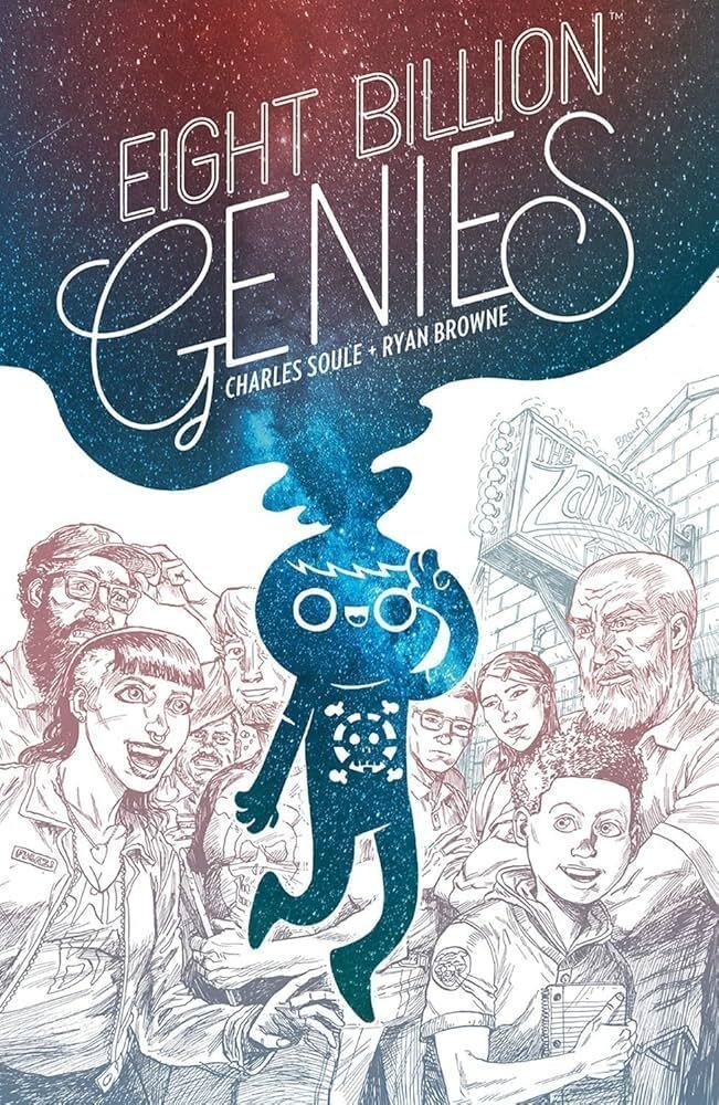 Cover of Eight Billion Genies by Charles Soule & Ryan Browne.