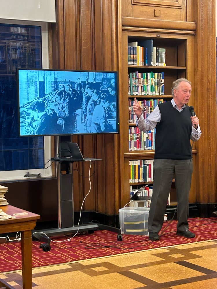 Prof David Mabey - talking about the history of the DTM&H course at LSHTM