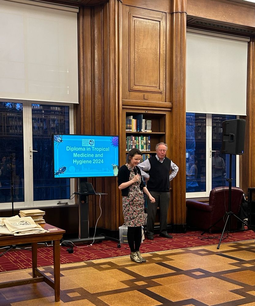 End of the 2024 DTM&H, presented by Dr Clare Warrell (course director)