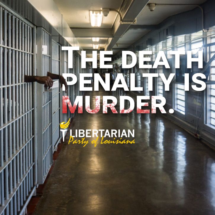 The death penalty is murder.