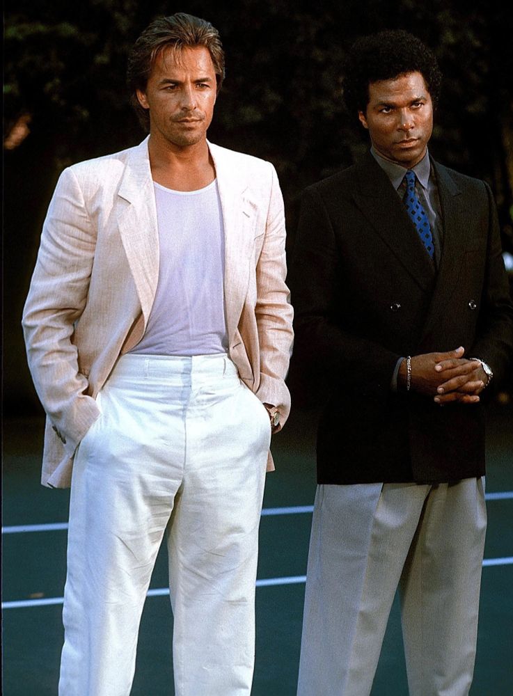 Miami Vice: Don Johnson and Phillip Michael Thomas