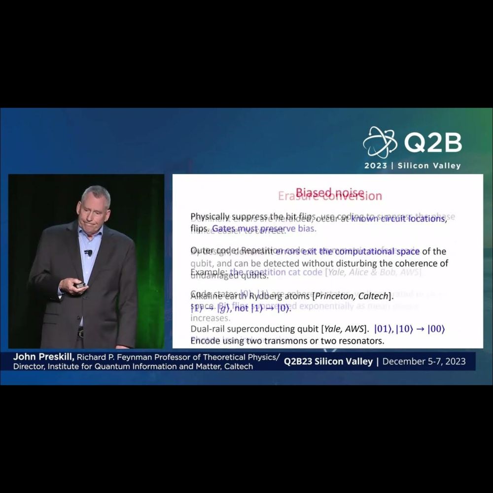 Q2B23 SV | Crossing the Quantum Chasm: From NISQ to Fault Tolerance | John Preskill