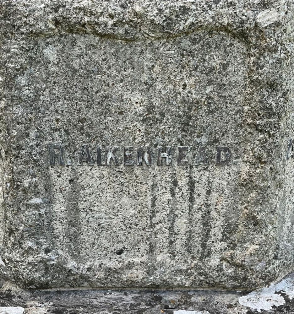 Great Elm war memorial. Names.